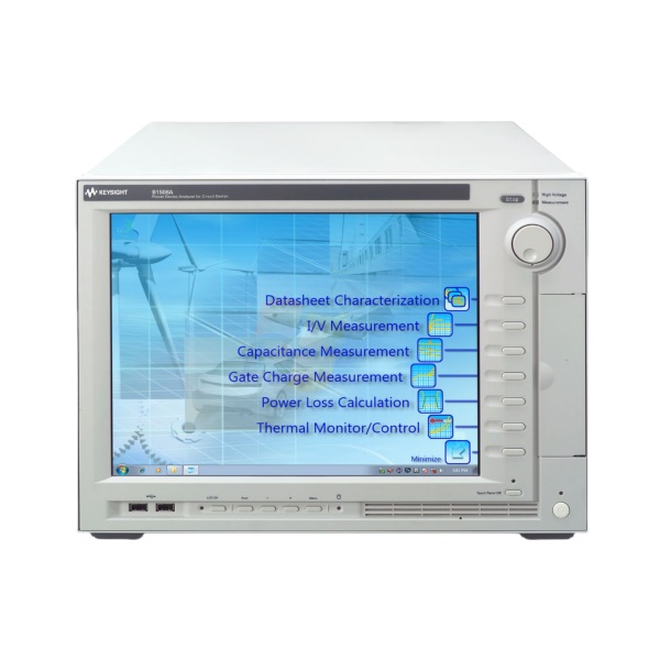 Keysight 用于電路設(shè)計(jì)的 B1506A 功率器件分析儀/曲線追蹤儀